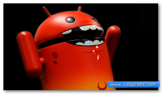 Immagine sul malware Android/Plankton.A