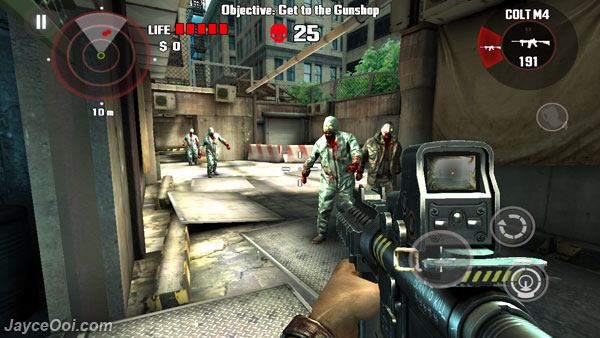 Immagine del gioco Dead Trigger per Android