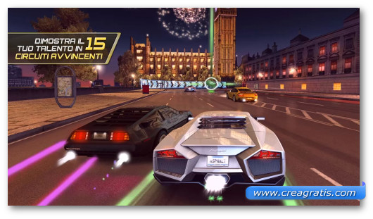 Gioco di corsa Asphalt 7: Heat per Android