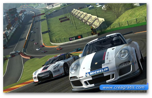 Gioco di corsa Real Racing 3 per Android