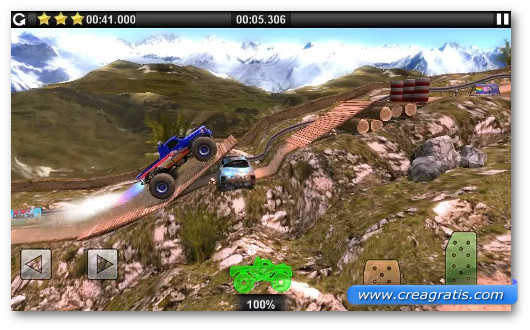 Gioco di corsa Offroad Legends per Android