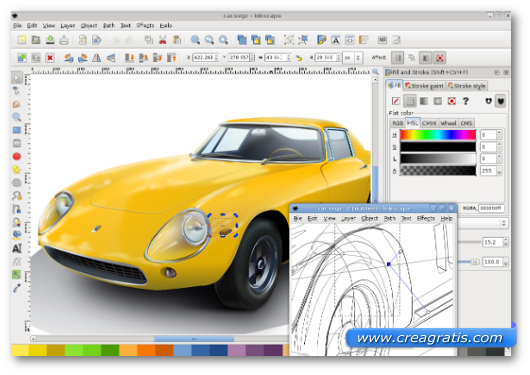 Immagine del programma InkScape
