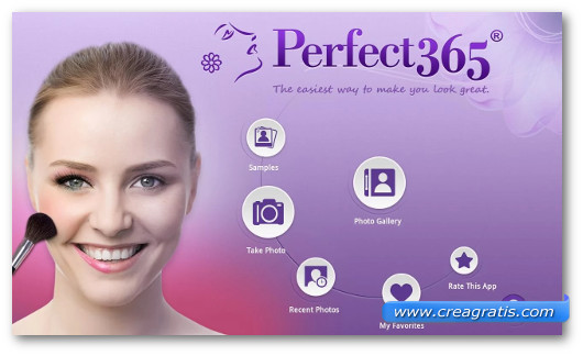 Immagine dell'applicazione Perfect365 per Android