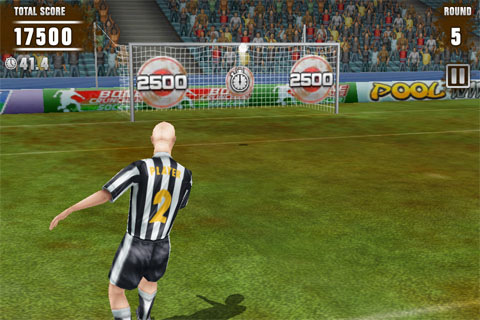 Immagine del gioco di calcio Football Kicks