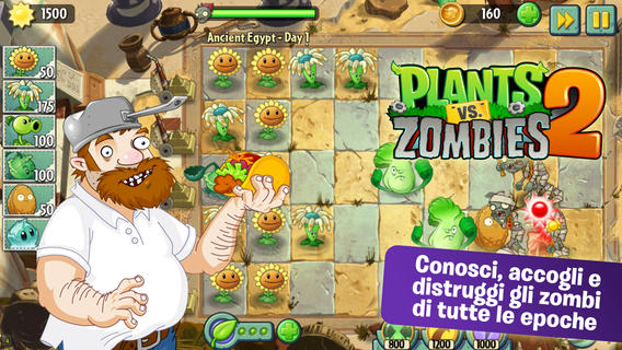 Immagine del gioco Plants vs Zombies 2 per iPhone