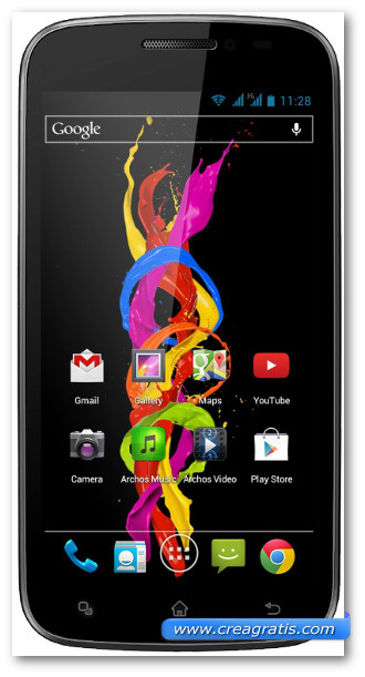 Immagine dello smartphone dual SIM Archos Titanium 50