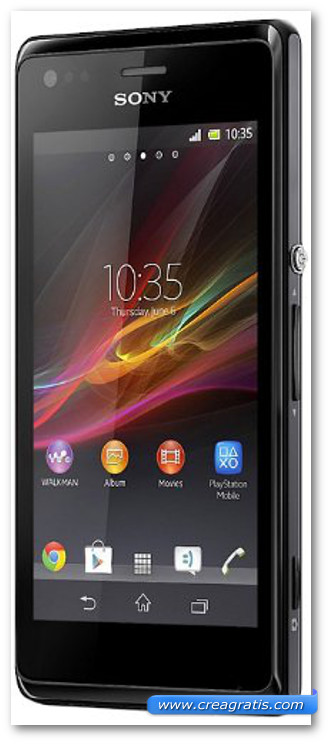 Immagine dello smartphone Sony Xperia M Dual SIM