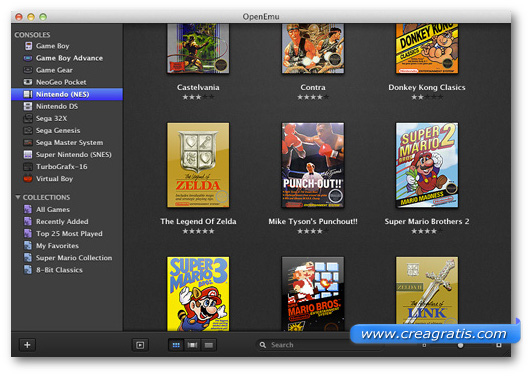 Immagine dell'emulatore OpenEmu