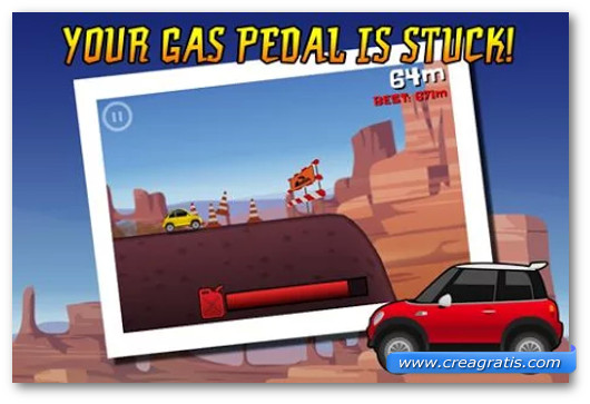 Immagine del gioco di macchine Extreme Road Trip per Android