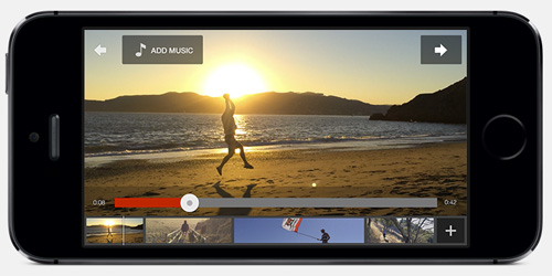 Schermata dell'app YouTube Capture per iPhone e iPad