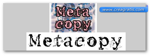 Immagine del font Metacopy