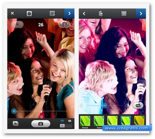 Schermate dell'app GIFBoom: Animated GIF Camera per Android