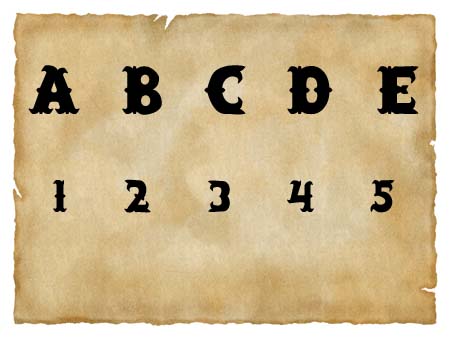 Immagine del font western Saloon