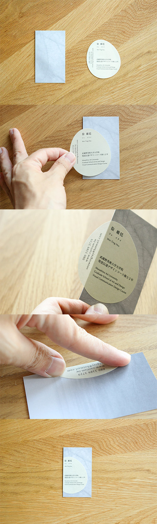 26 Esempi di Biglietti da Visita Fai Da Te Molto Creativi