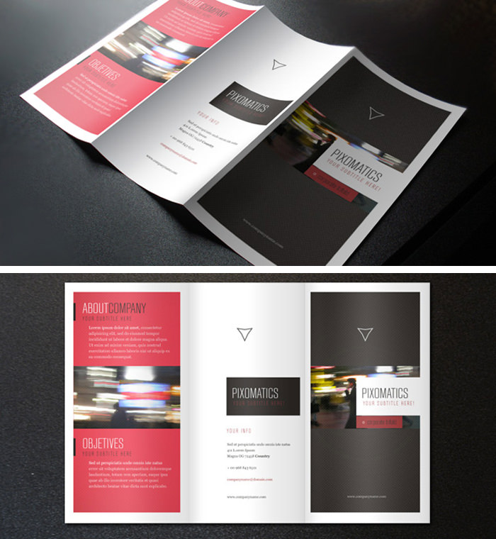 Modello di brochure in PSD da scaricare gratis n.4