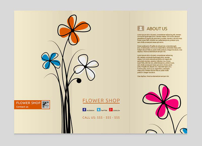 Modello di brochure in PSD da scaricare gratis n.8