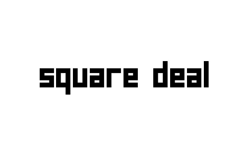 Anteprima del font Square Deal