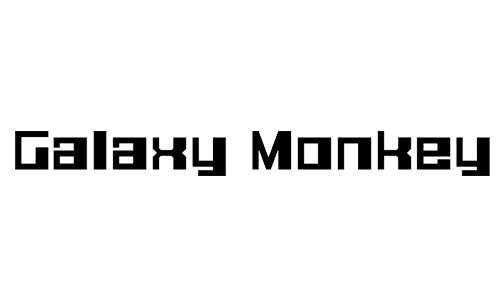 Anteprima del font Galaxy Monkey
