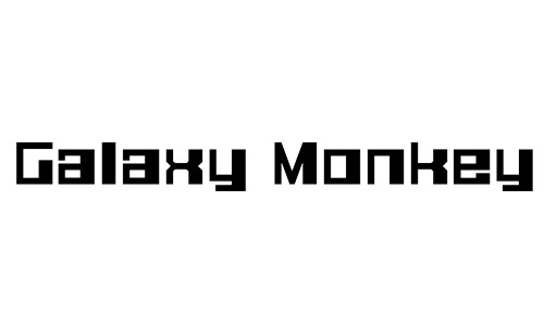 Anteprima del font Galaxy Monkey