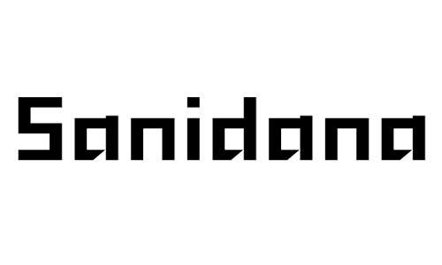 Anteprima del font Sanidana