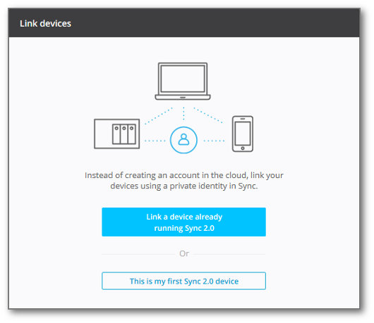 Schermata di BitTorrent Sync su Android