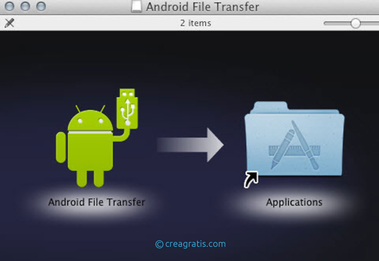 Trasferimento File Android Mac