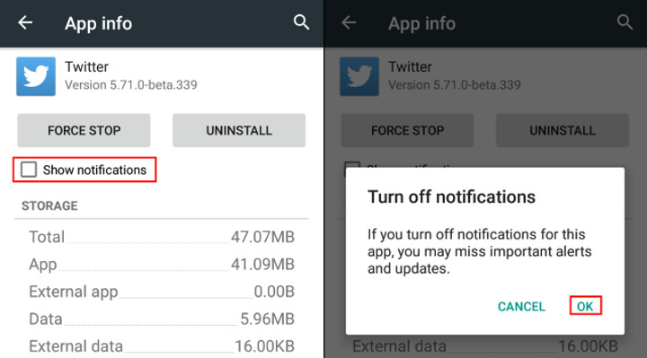Disattivare le notifiche da Android 4.1 Jelly Bean a 4.4 Kit Kat