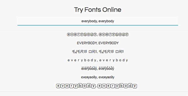 Immagine del sito SprezzKeyboard per scaricare font gratis