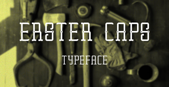 Anteprima del font Erster Caps