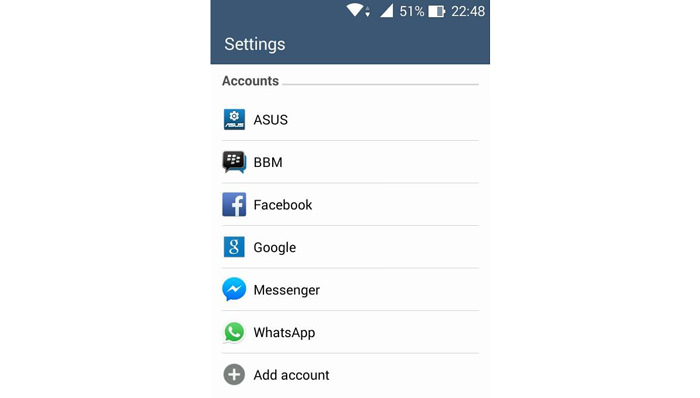 Lista delle app in uso sul un cellulare Android