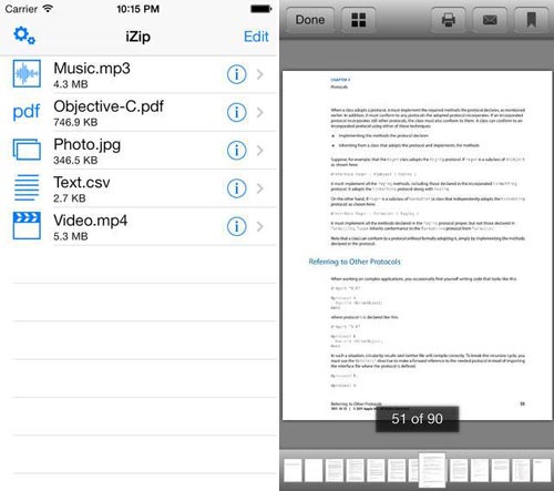 Aprire file ZIP e RAR su iPhone e iPad con Zip-RAR File Extractor