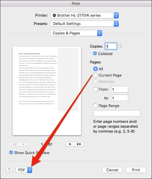 Come Creare Un File PDF Su Mac CreaGratis Come creare un file pdf su mac creagratis