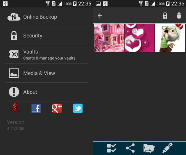 Nascondere Foto e Video su Android con Vaulty