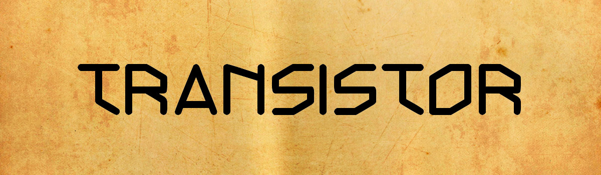 15 Font Sci-Fi e Futuristici da Scaricare Gratis - Transistor