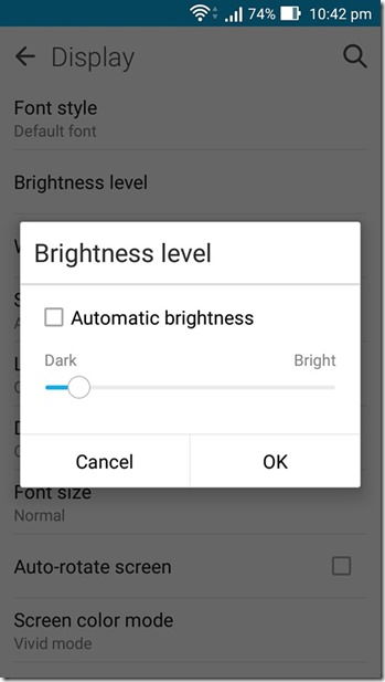 Come Evitare il Surriscaldamento del tuo Telefono Android - Luminosità