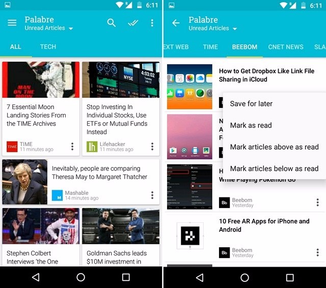 Le Migliori 5 App RSS Reader per Android - Palabre