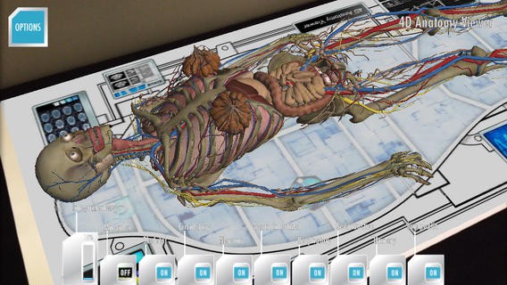 Utili App con Realtà Aumentata per Android e iOS - Anatomy 4D