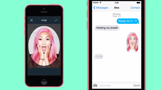 App Gratis per Trasformare i Selfie in Emojis, Adesivi e Musica - Imoji