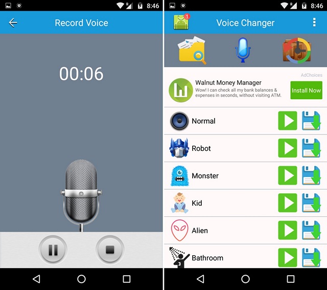 App per Cambiare Voce per Android e iOS - Best Voice Changer