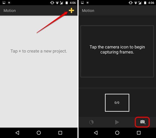 Come Fare Video in Stop-Motion su Android - Motion