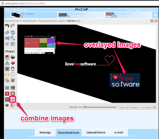 5 Siti per Sovrapporre Immagini o Foto Online e Gratis - Phixr