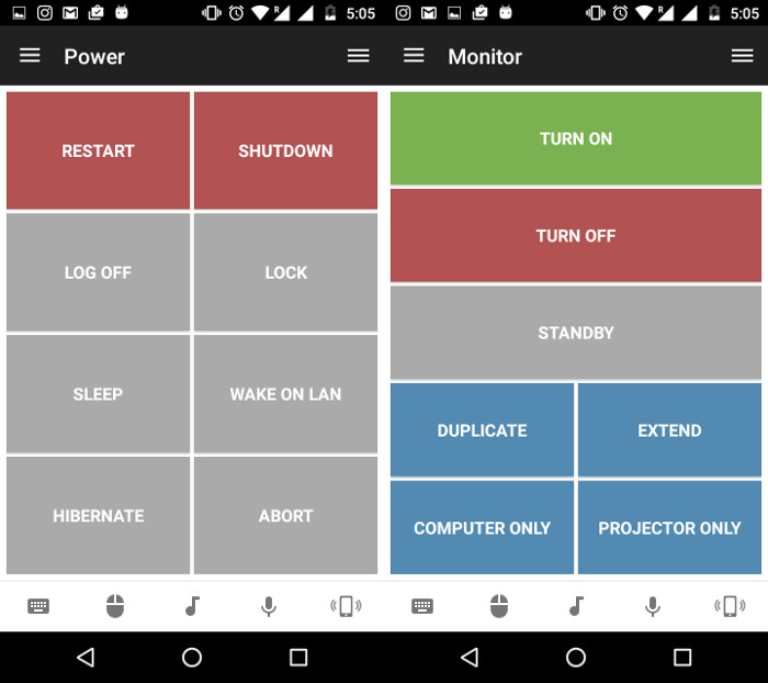 Come Controllare da Remoto il PC Windows da Android - Unified Remote Power & Monitor Manager