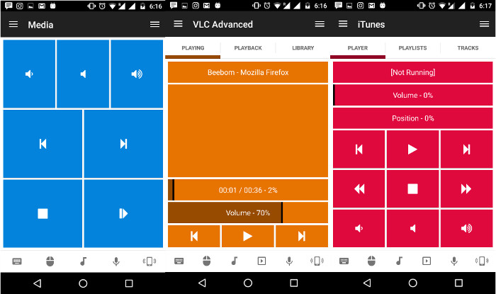 Come Controllare da Remoto il PC Windows da Android - Unified Remote VLC Manager