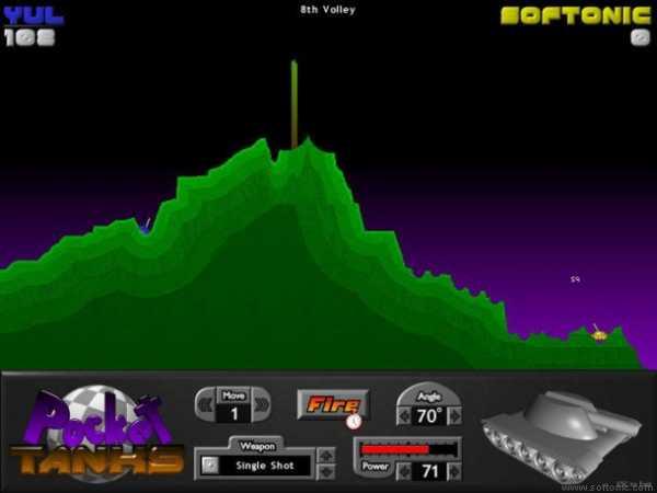 28 Giochi Multiplayer per iOS per Combattere la Noia - Pocket Tanks