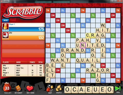 28 Giochi Multiplayer per iOS per Combattere la Noia - Scrabble Free