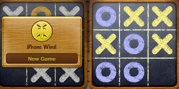 28 Giochi Multiplayer per iOS per Combattere la Noia - Tic Tac Toe Free