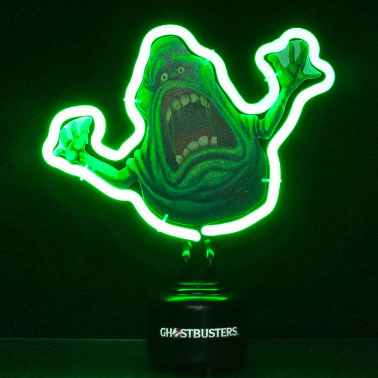 Luce neon Ghostbuster Slimer