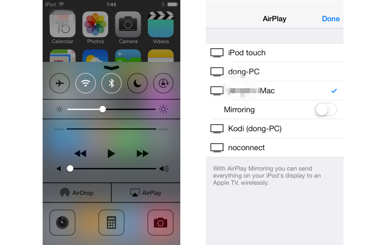 Воспроизведение потокового видео с iPhone или iPad на ПК - AirPlay на iPhone или iPad