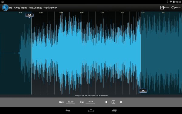 5 App per Tagliare File Audio MP3 su Android - MP3 Cutter by ukpiao