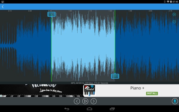 5 App per Tagliare File Audio MP3 su Android - Mp3 Cutter by accountlab